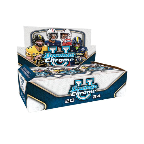 2024 Bowman University Chrome Football Jumbo Box