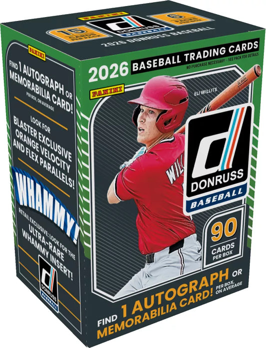 2026 Panini Donruss Baseball Blaster Box