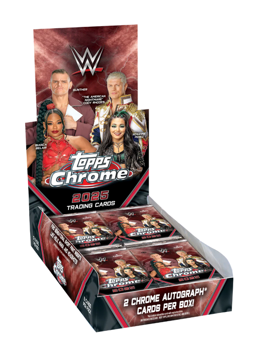 2025 Topps Chrome WWE Wrestling Hobby Box