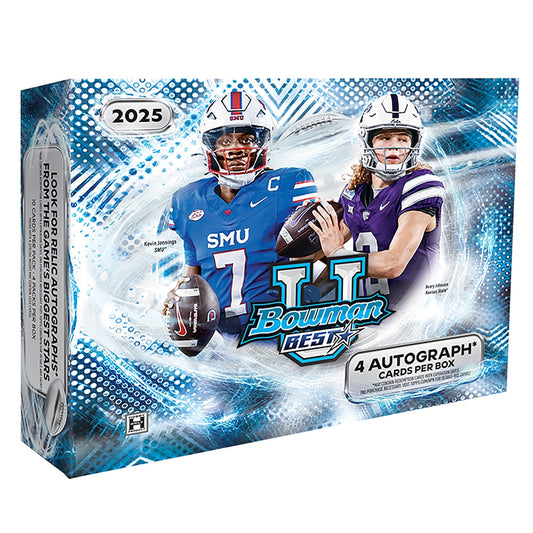 2025 Bowman University Best Football Factory Sealed Hobby Box