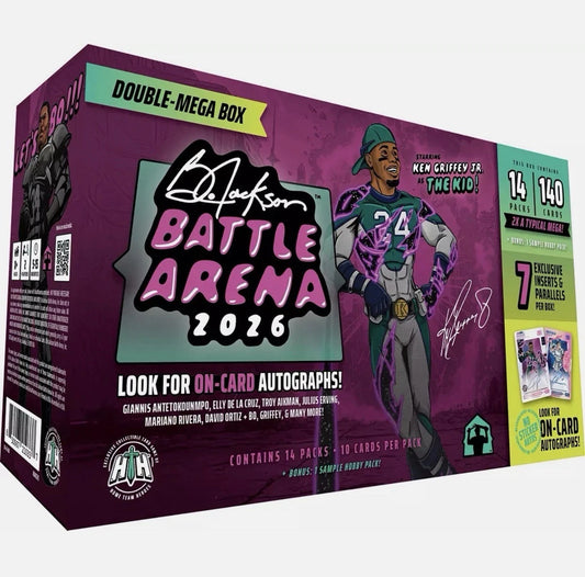 Bo Jackson Battle Arena 2026 Griffey Set - Double Mega Box