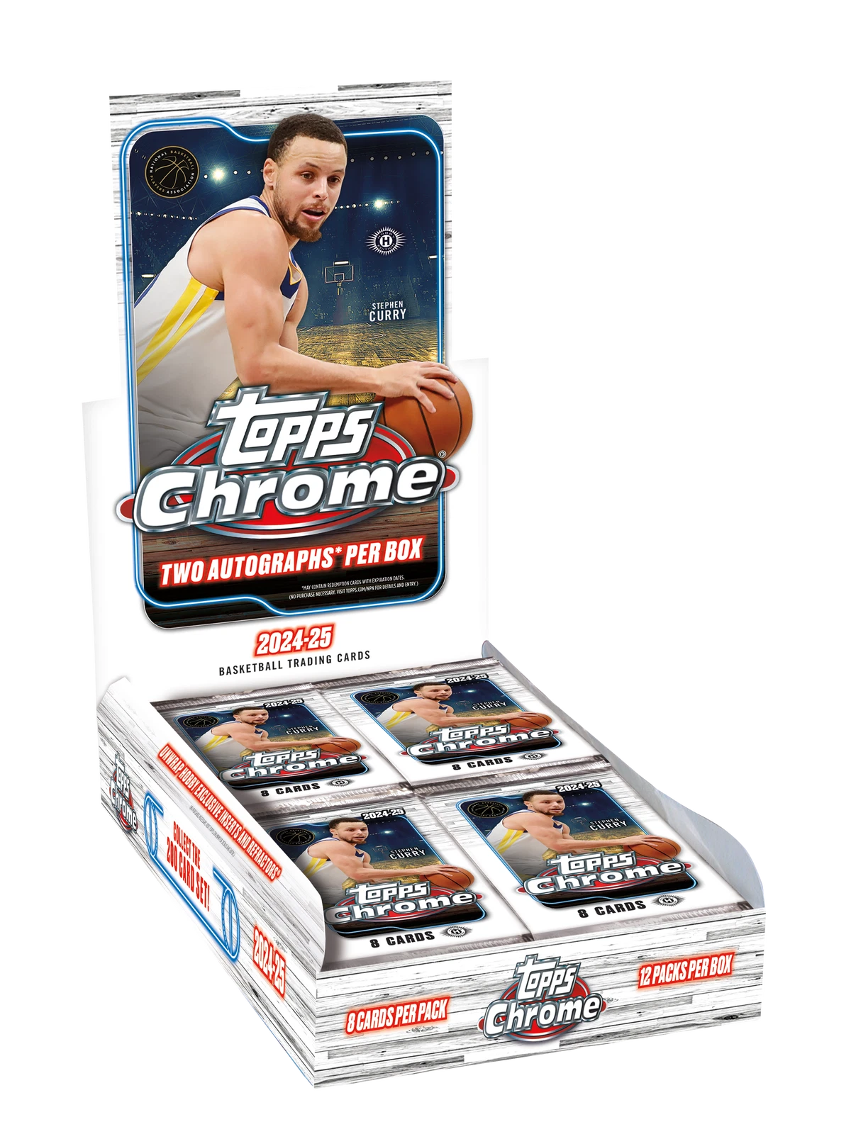 2024-25 Topps Chrome Basketball Hobby Box – Grand Slam Collectibles