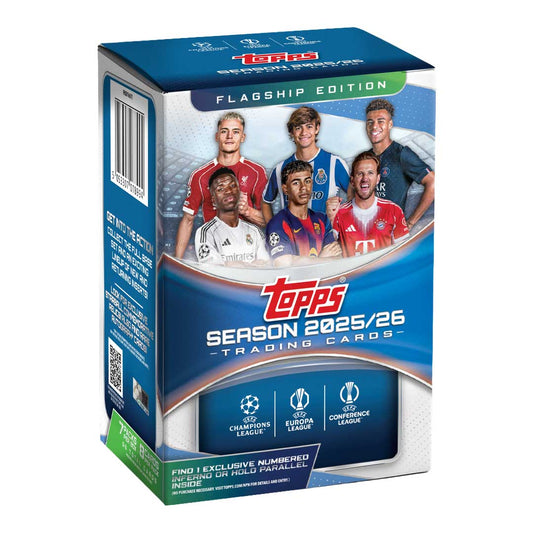 2025-26 Topps Soccer UEFA Club Competitions Flagship Value Box