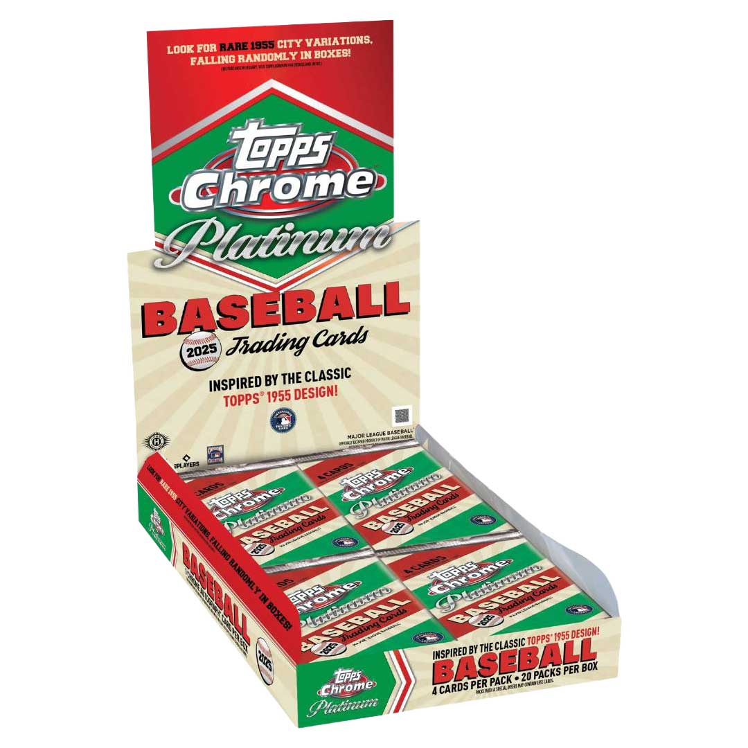 2025 Topps Chrome Platinum Anniversary Baseball Hobby Box – Grand