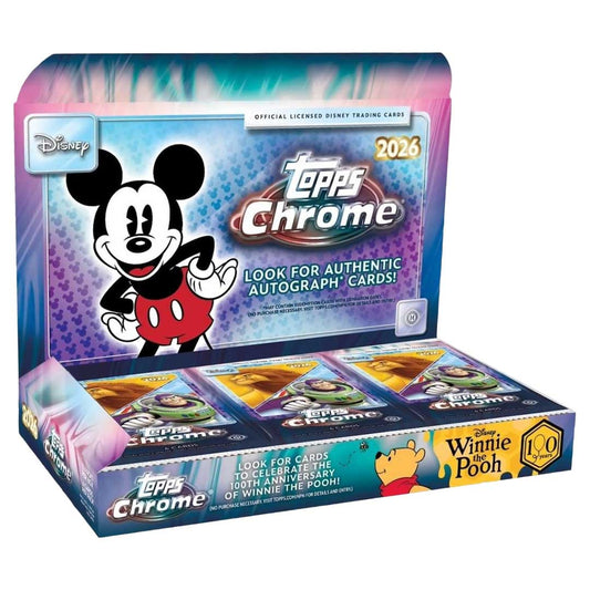 2026 Topps Chrome Disney Hobby Box