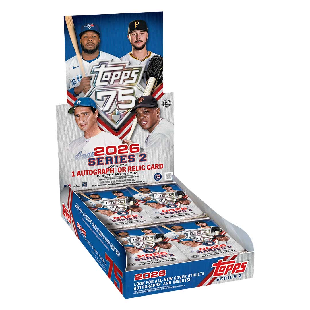 2026 Topps Series 2 Baseball Hobby Box – Grand Slam Collectibles