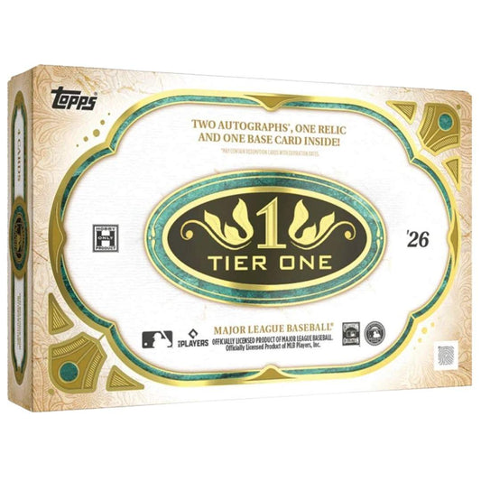 2026 Topps Tier One Baseball Hobby Box