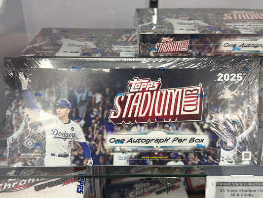 2025 Topps Stadium Club Hobby Box
