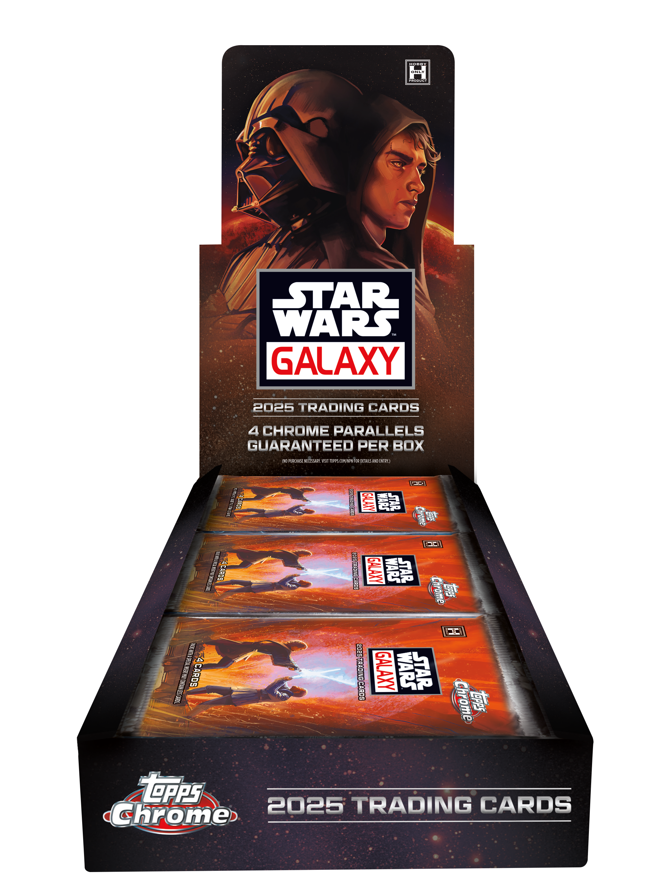 2025 Star Wars Chrome® Galaxy - Hobby Box – Grand Slam Collectibles