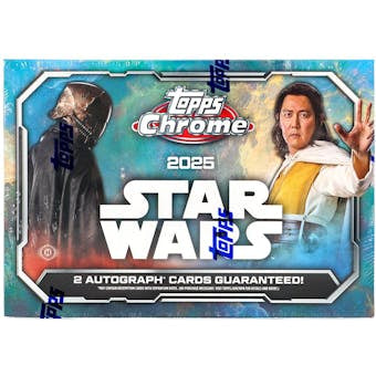 2025 Topps Chrome Star Wars Breaker Delight Hobby Box