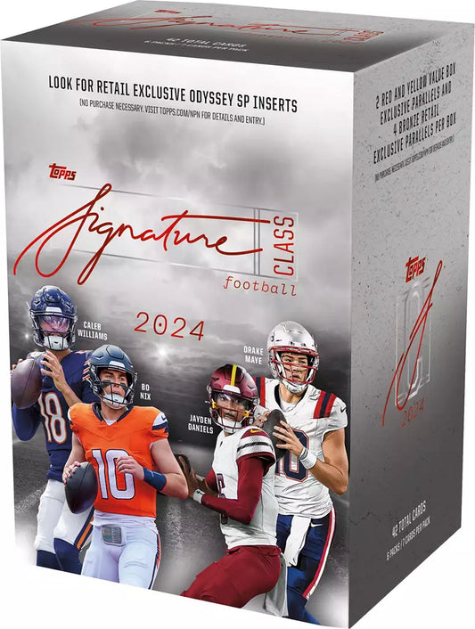 2024 Topps Signature Class Football Blaster Box