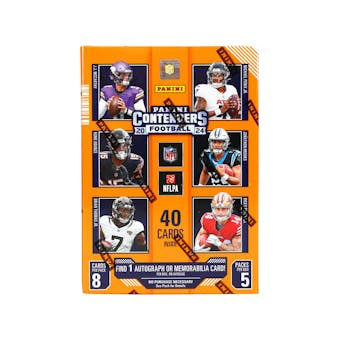2024 Panini Contenders Football 5-Pack Blaster Box