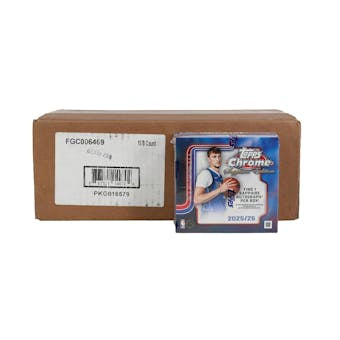 2025/26 Topps Chrome Sapphire Edition Basketball 10- Box Case