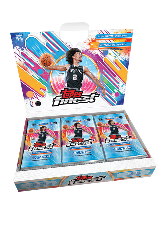 2025/26 Topps Finest Basketball - Hobby Box