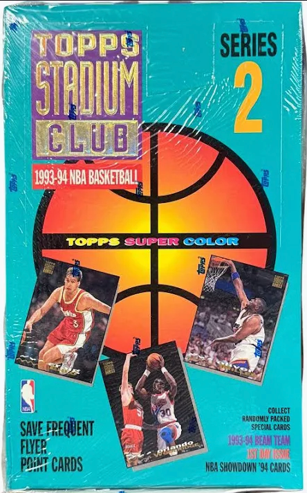 1993-94 Topps Stadium Club Series 2 NBA Box
