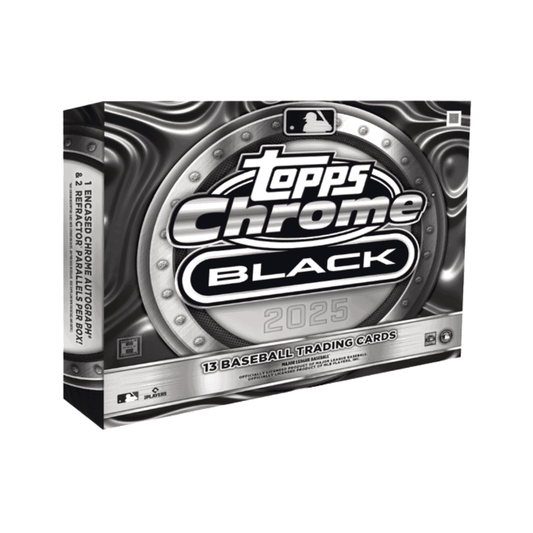 2025 Topps Chrome Black Baseball Hobby Box