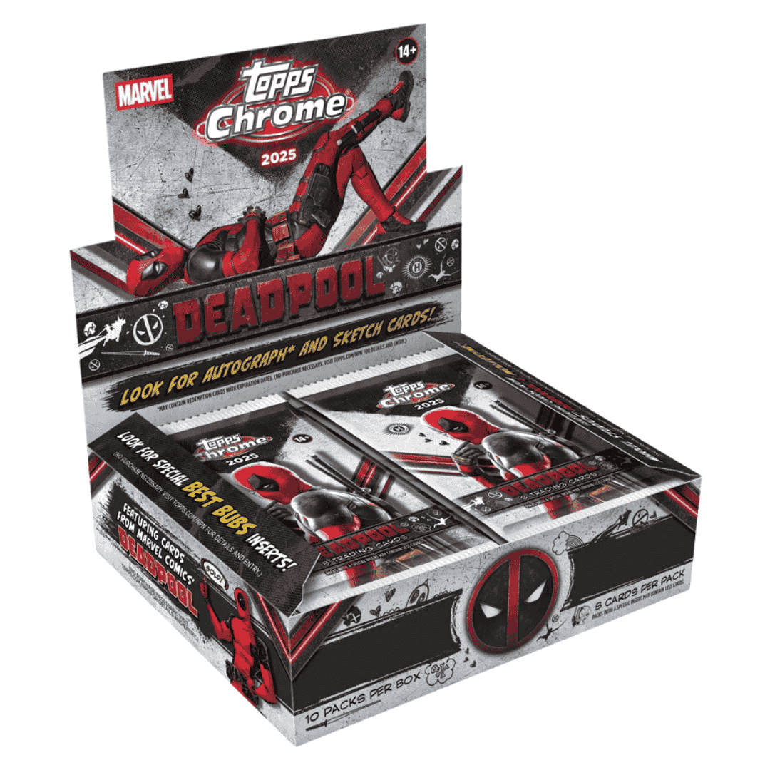 2025 Topps Chrome Marvel Deadpool Hobby Box
