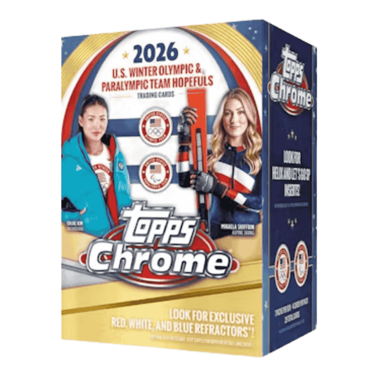2026 Topps Chrome US Olympic & Paralympic Hopefuls Blaster Box