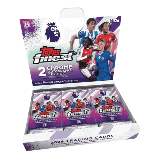 2026 Topps Finest Premier League Soccer Hobby Box