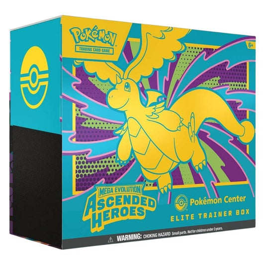 Pokemon Mega Evolution: Ascended Heroes Pokemon Center Exclusive Elite Trainer Box