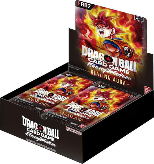 Dragon Ball Blazing Aura Booster Box - Blazing Aura (FB02)