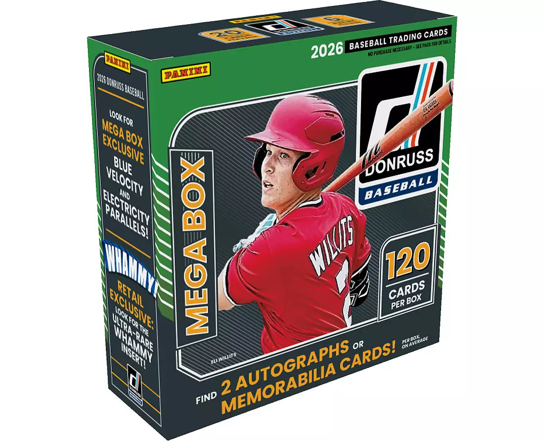 2026 Panini Donruss Baseball Mega Box
