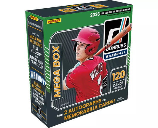 2026 Panini Donruss Baseball Mega Box