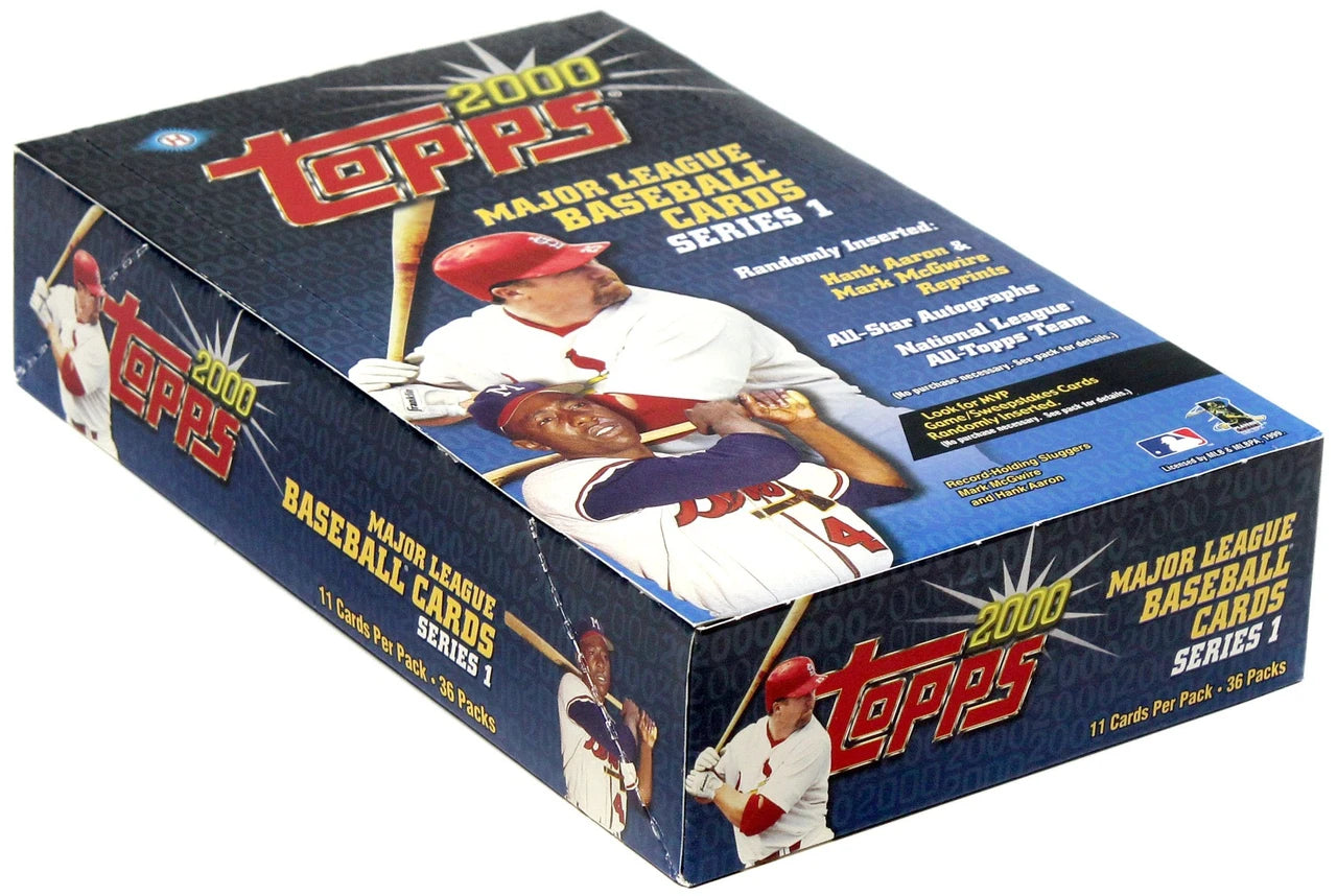 2000 Topps Series 1 Baseball Hobby Box