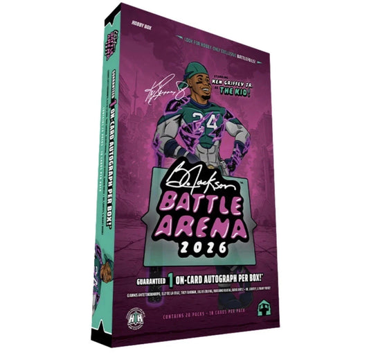 Bo Jackson Battle Arena 2026 Ken Griffey Jr Edition Hobby Box
