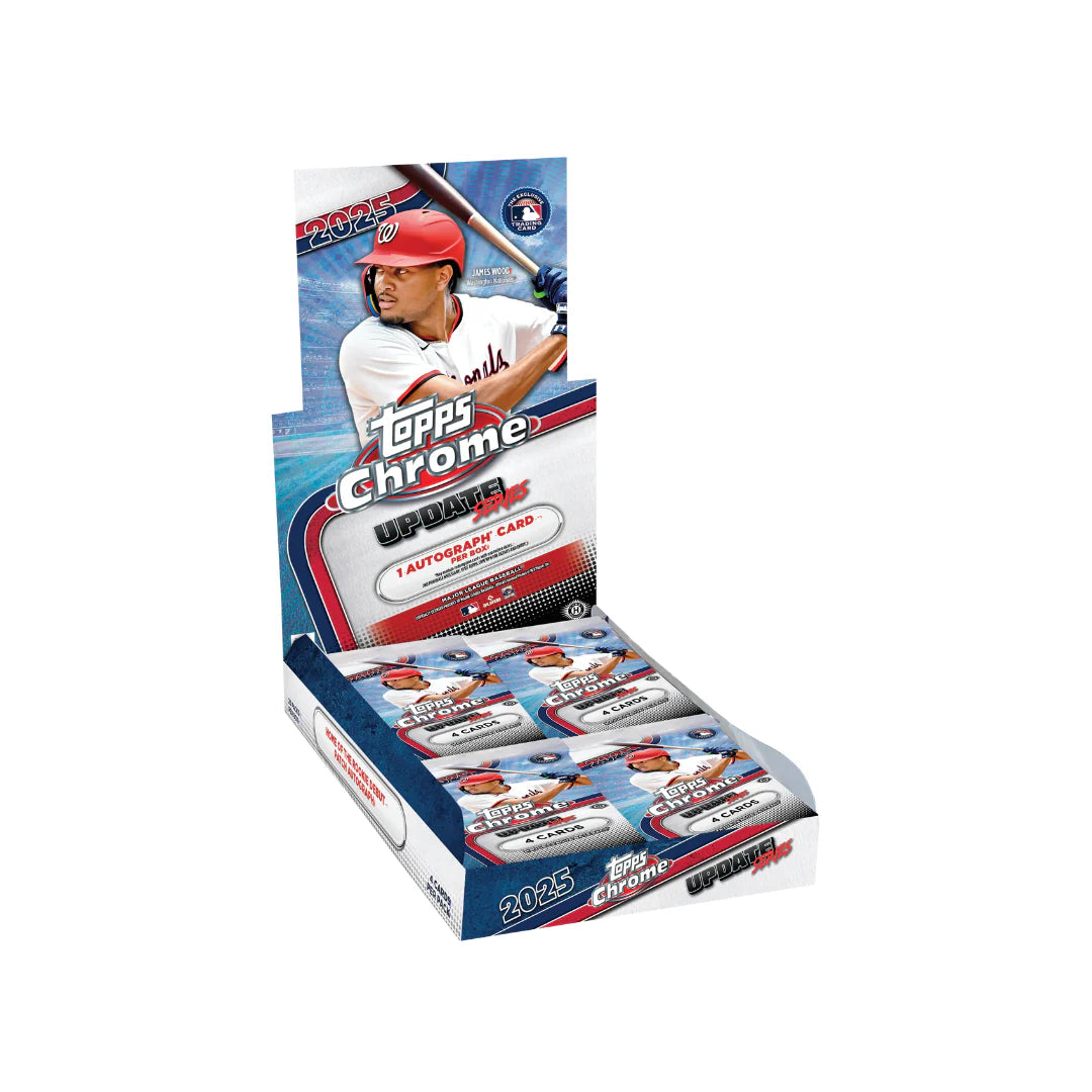 2025 Topps Chrome Update Series Baseball Hobby Box