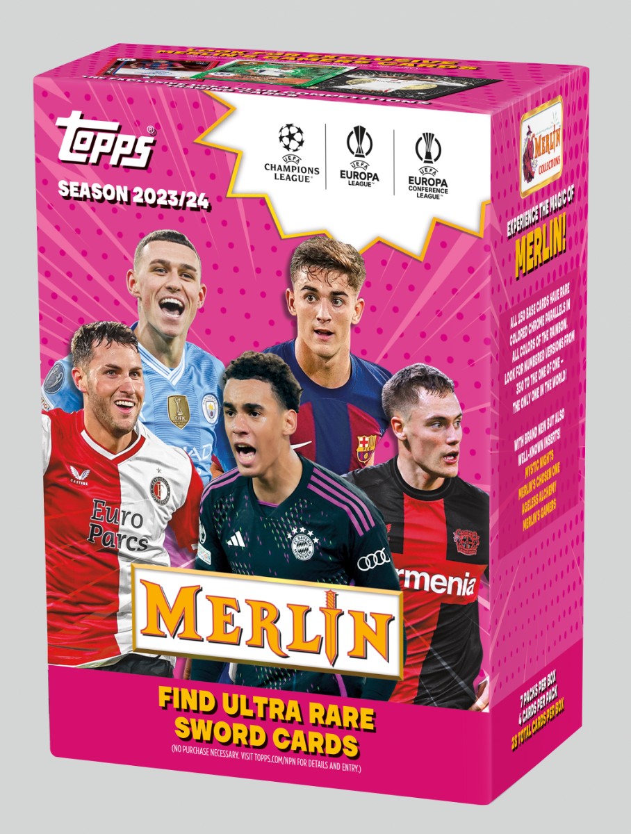 2023-24 Topps Merlin UEFA Club Competitions - Value Box