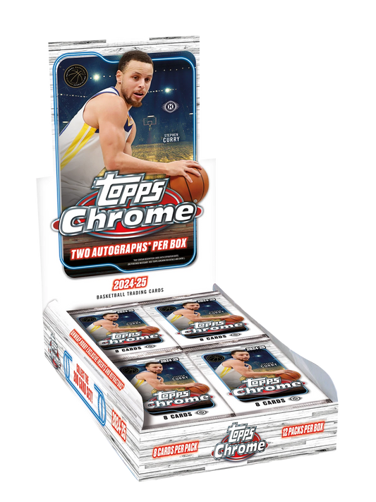 2024-25 Topps Chrome Basketball Hobby Box