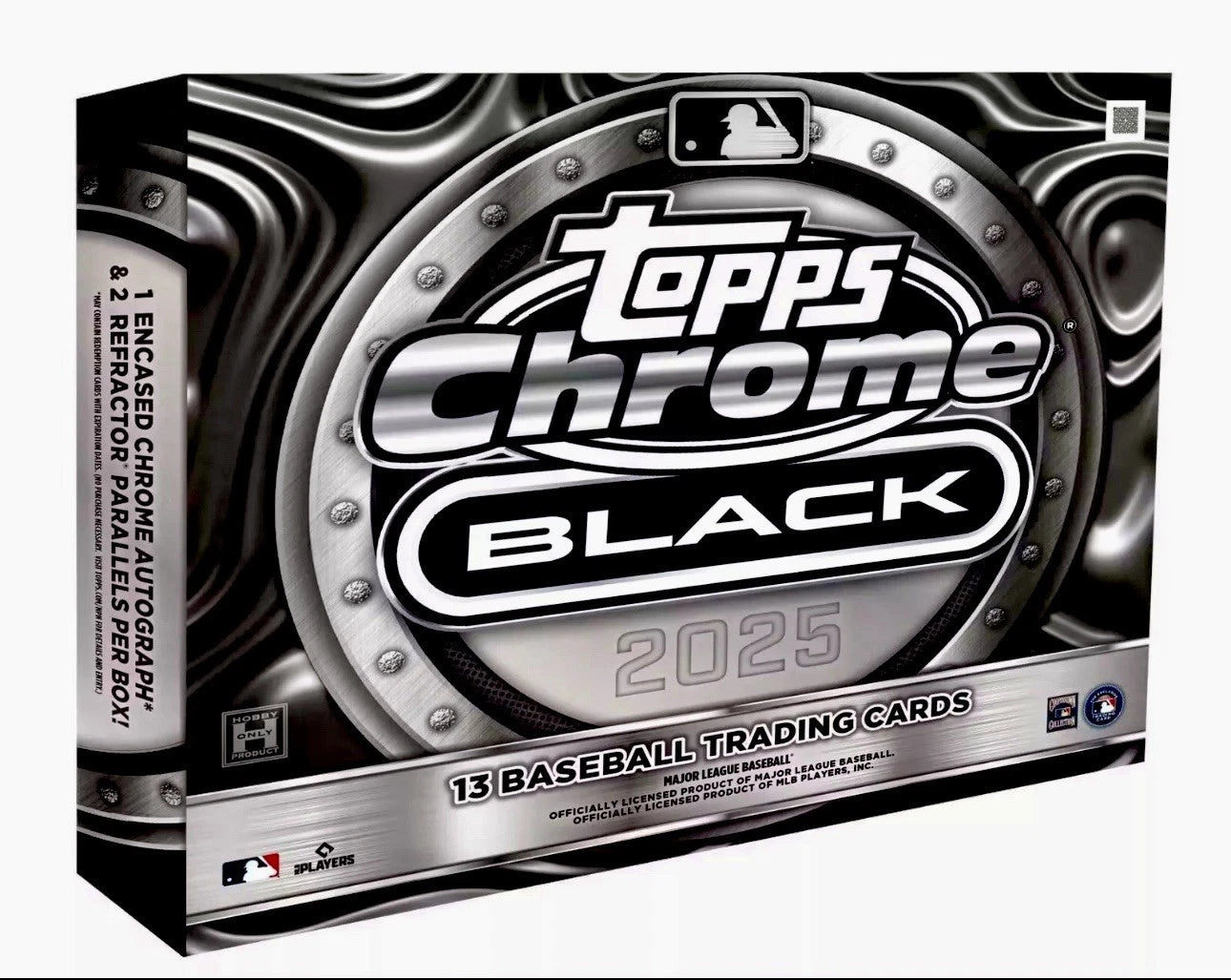 2025 Topps Chrome Black Baseball Hobby Box