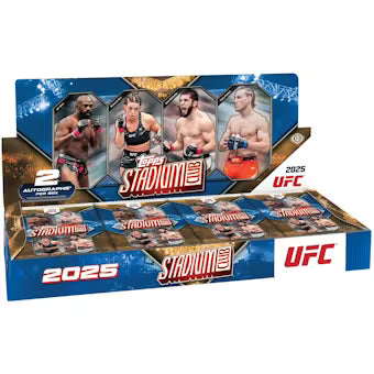 2025 Topps Stadium Club UFC Hobby Box