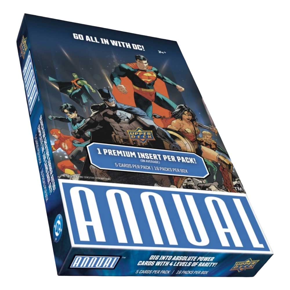 2024-25 Upper Deck DC Annual Trading Cards Box