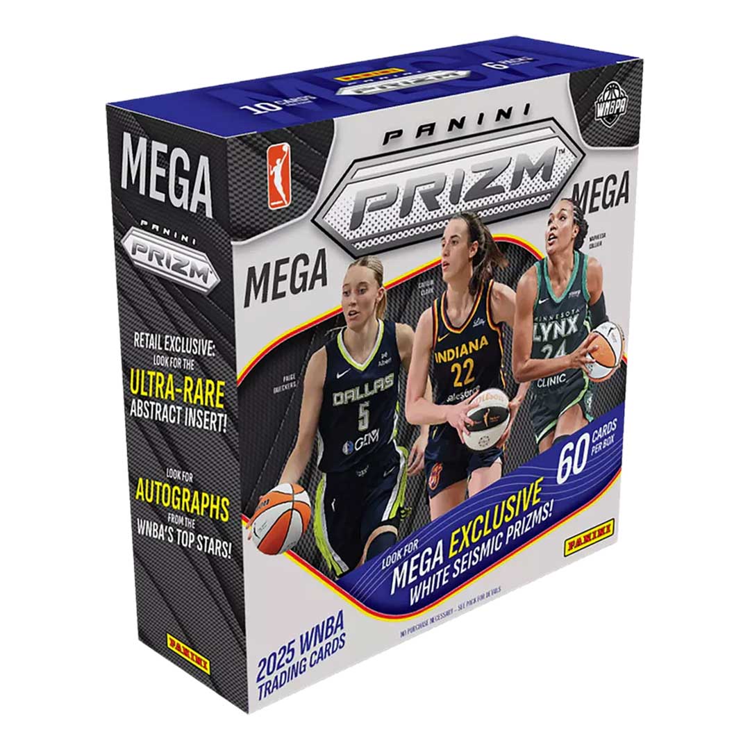 2025 Panini Prizm WNBA Basketball Mega Box (White Seismic Prizms)