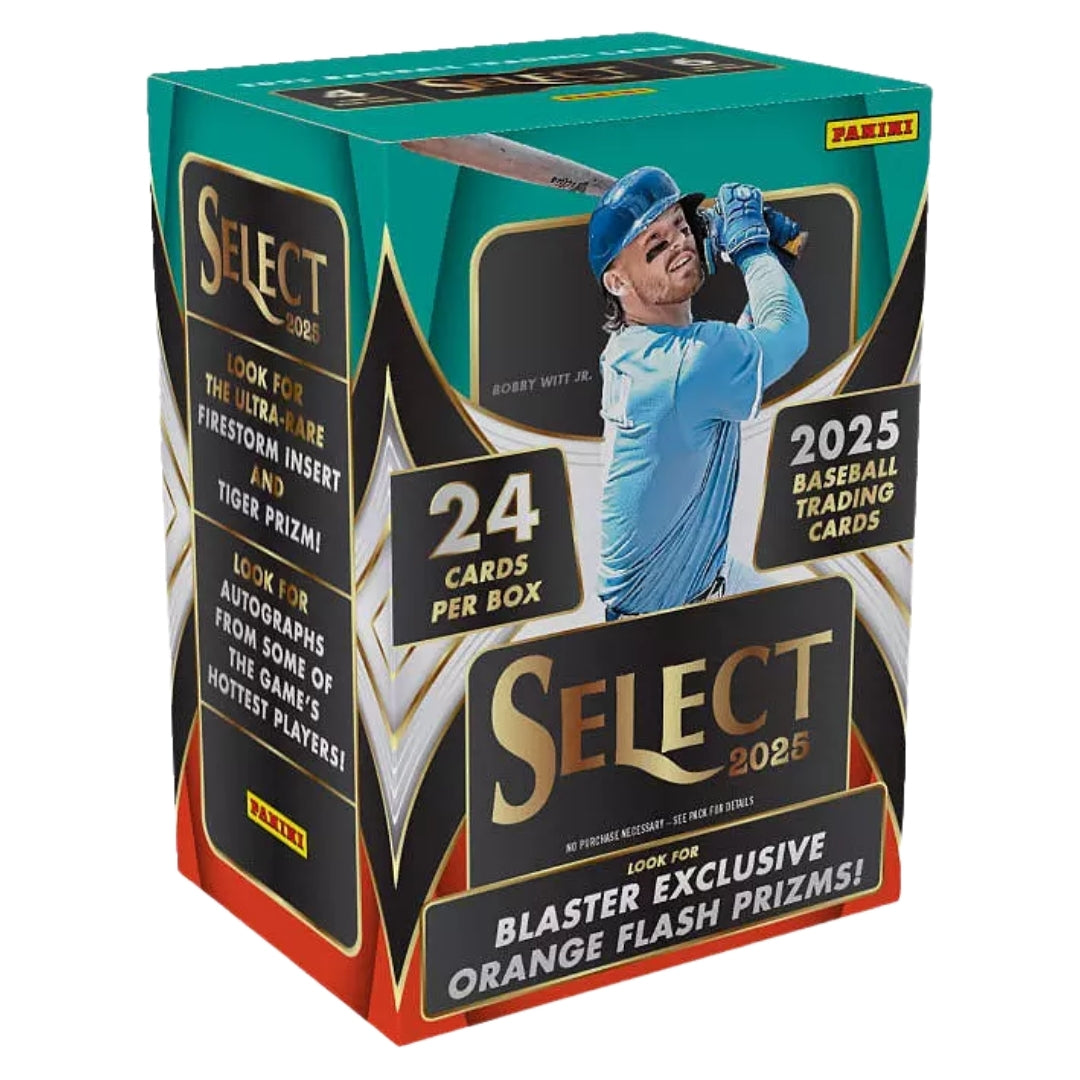 2025 Panini Select Baseball Blaster Box (Orange Flash!)