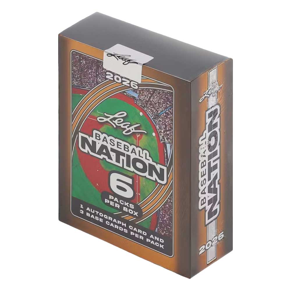  2026 Leaf Baseball Nation Hobby Box