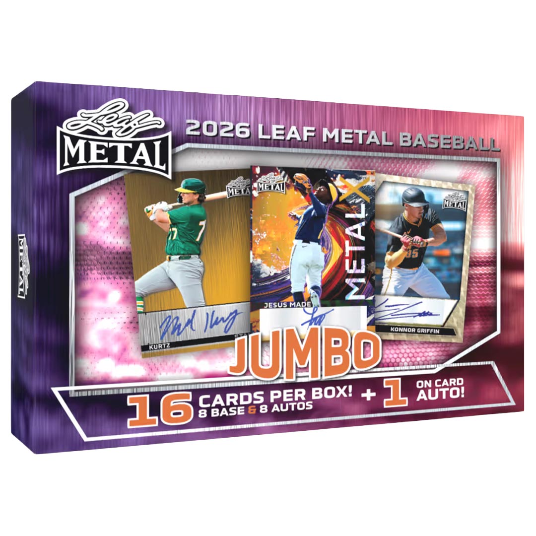2026 Leaf Metal Baseball Hobby Jumbo Box
