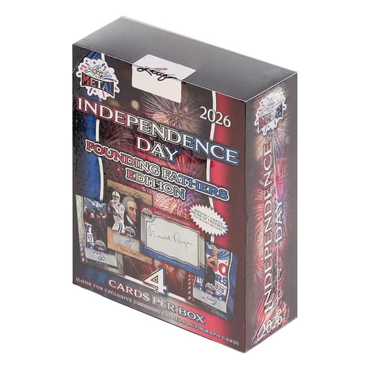 2026 Leaf Metal Independence Day Founding Fathers Edition Hobby Box