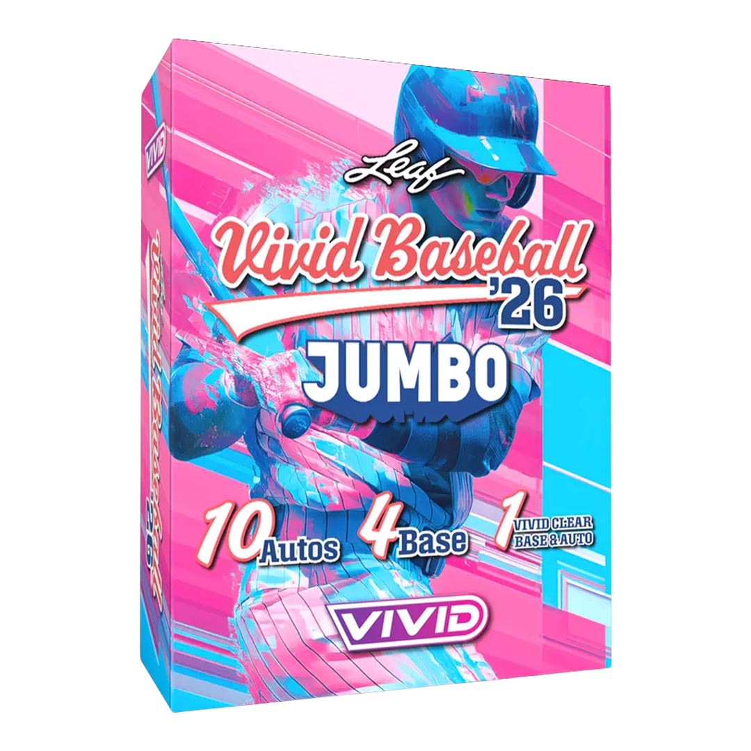 2026 Leaf Vivid Baseball Jumbo Box