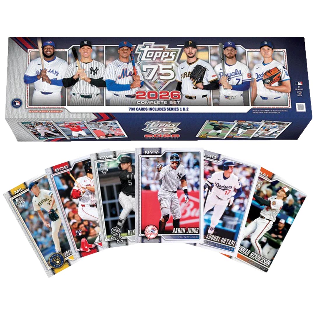 2026 Topps Baseball Factory Complete Set Box (Retail Version)
