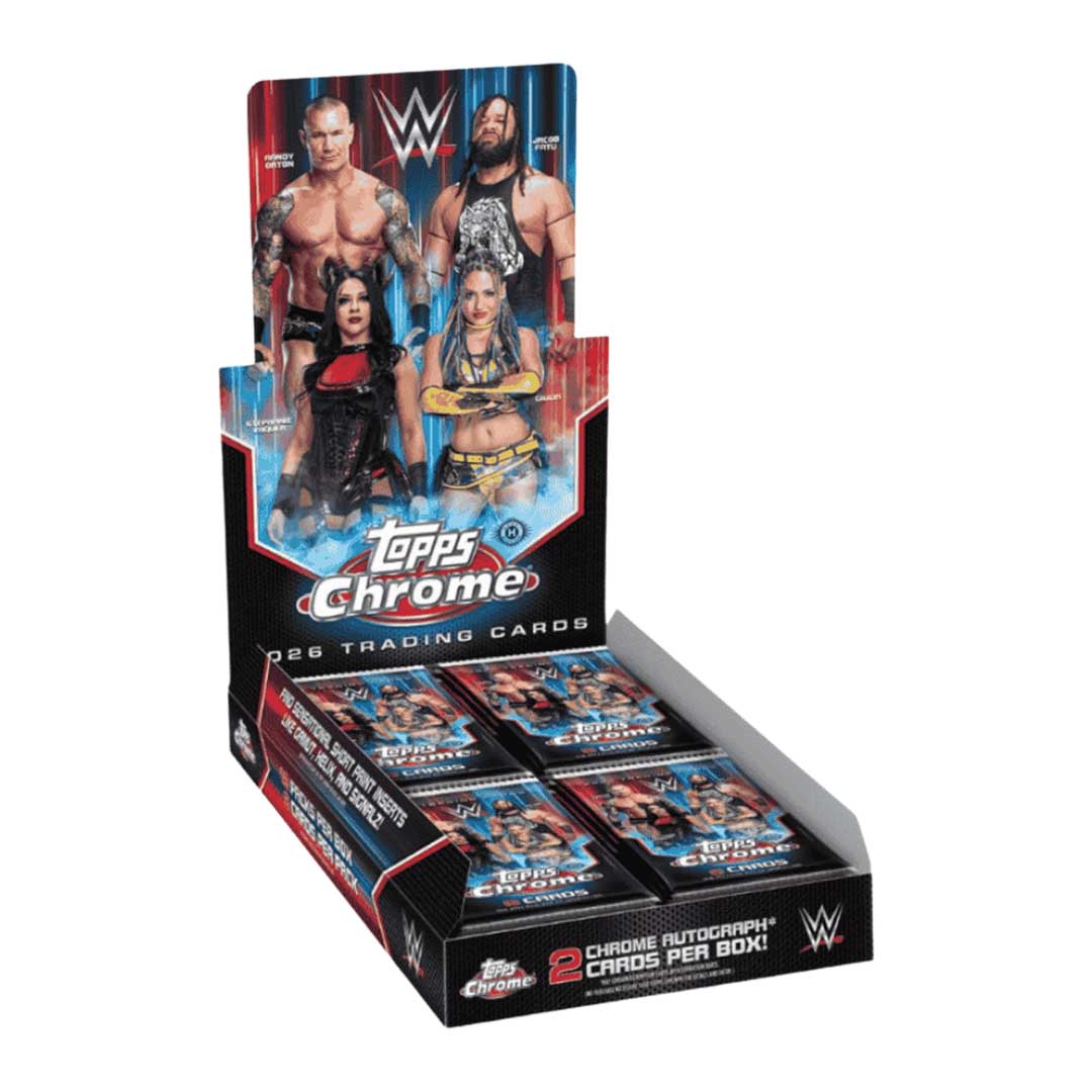 2026 Topps Chrome WWE Hobby Box