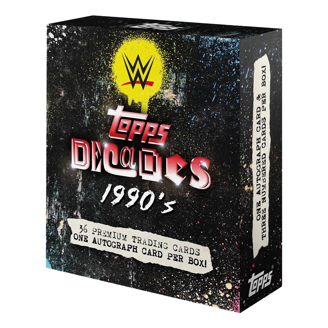 2026 Topps Decades WWE 90's Edition Box