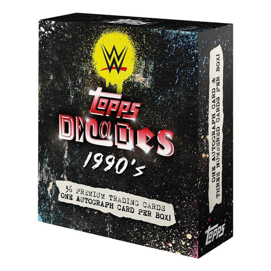 2026 Topps Decades WWE 90's Edition Box