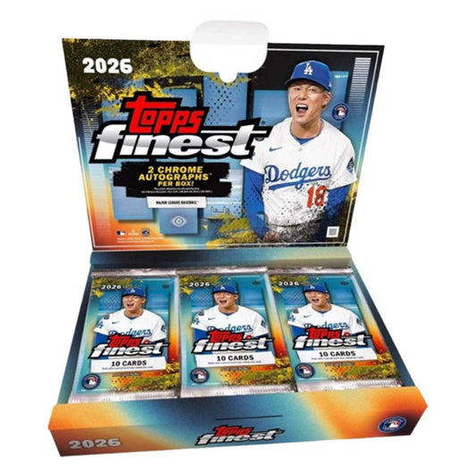  2026 Topps Finest Baseball Hobby Box