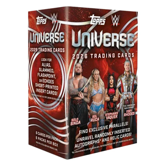 2026 Topps Universe WWE Value Box