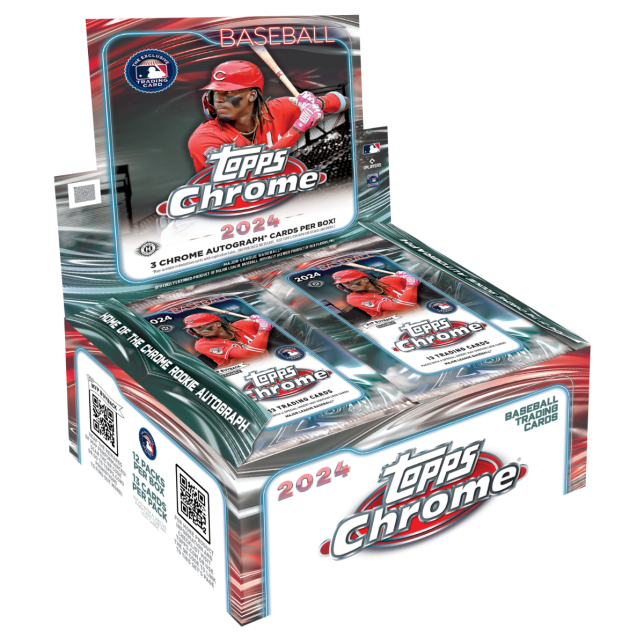 2024 Topps Chrome® Baseball - Hobby Jumbo Box