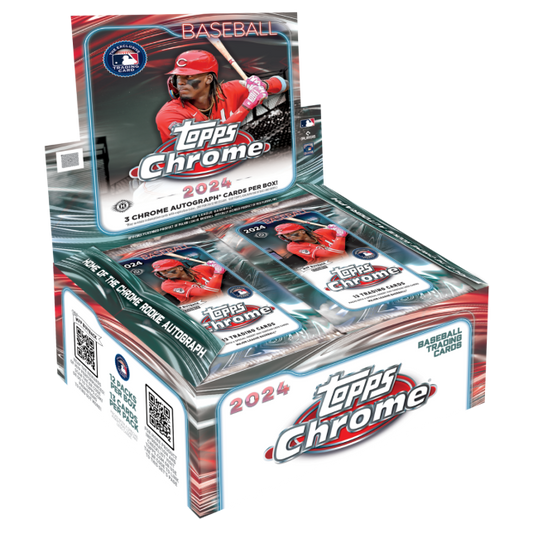 2024 Topps Chrome® Baseball - Hobby Jumbo Box