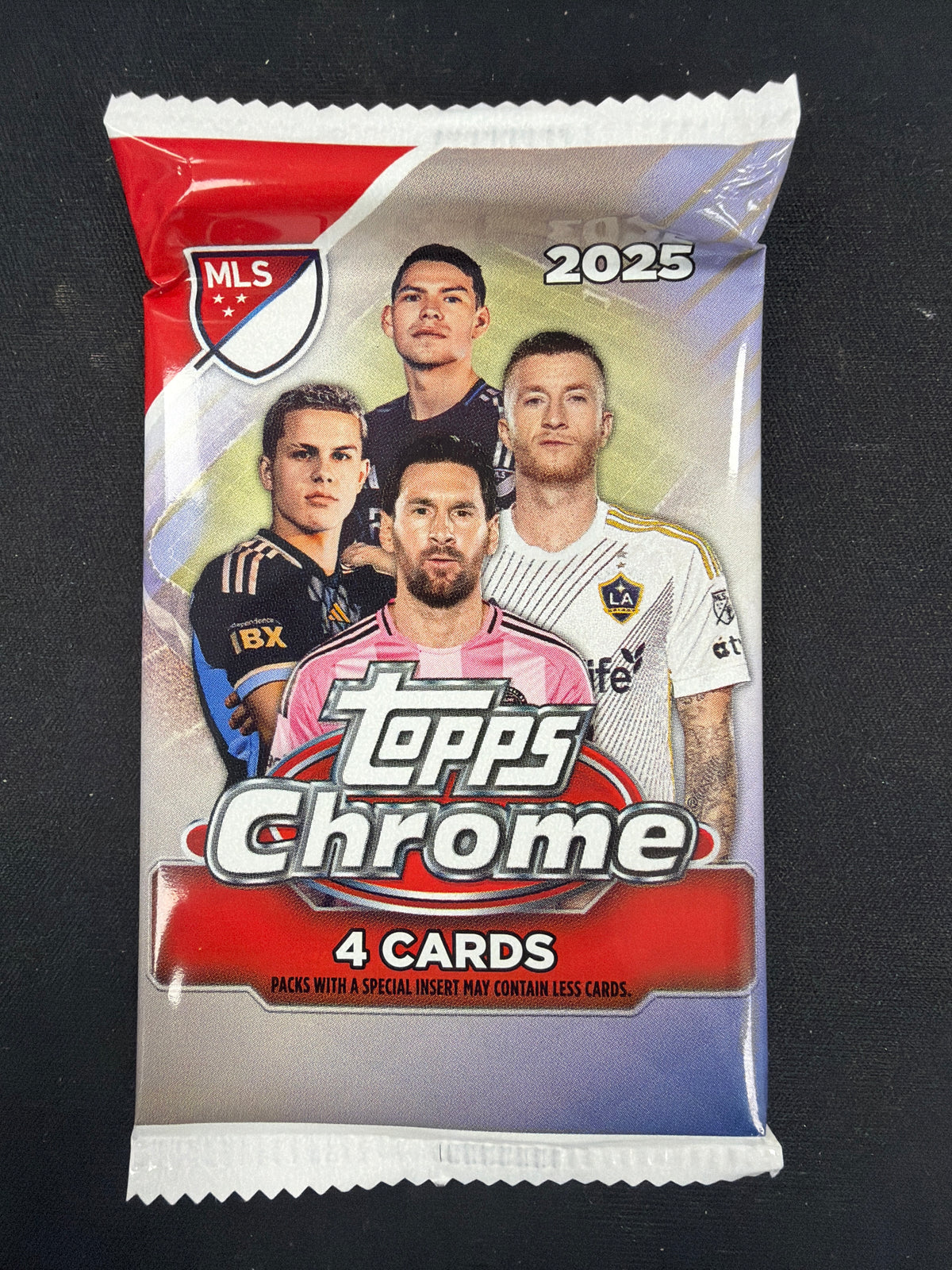 2025 Topps Chrome MLS Soccer Blaster Pack
